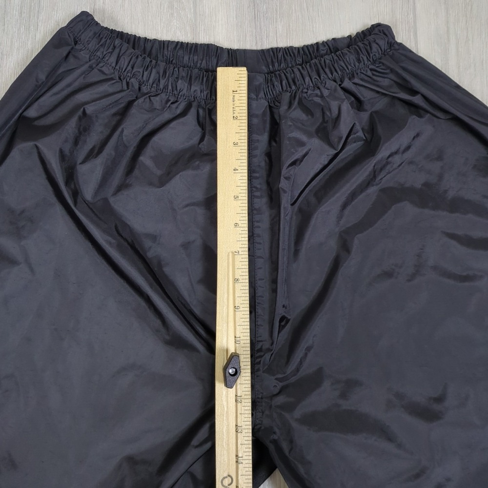 Motocentric Riding Pants Mens Extra Large 36 Black Windbreaker Mesh Ankle Zip - Picture 4 of 11